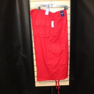 TRUST Men's Linen Messenger Capri Shorts